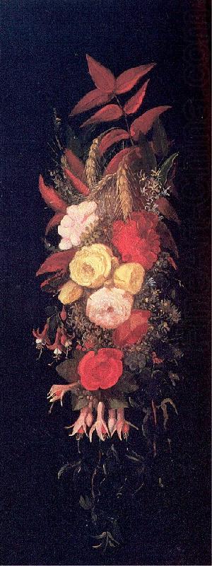 Floral Panel, Mount, Evelina